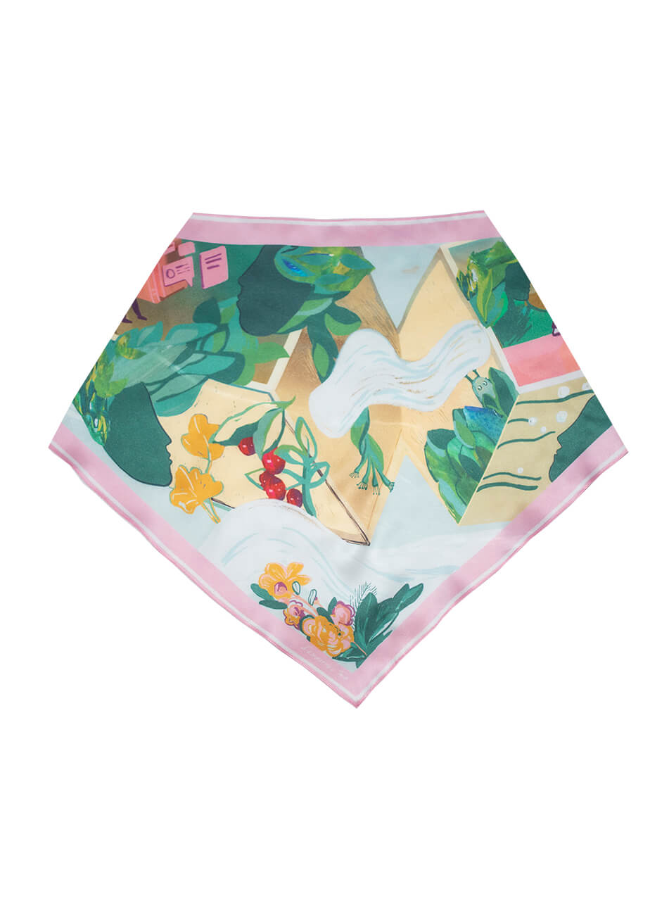 MV1 1(2) Шовкова хустка Navka NESAMOVYTO (NST_MV1) - фото 3