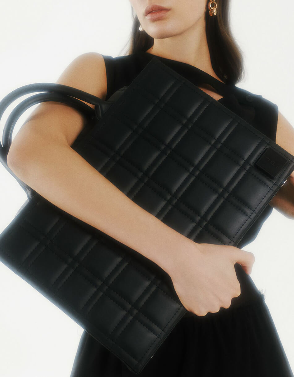 lona7646-min Шкіряна сумка 5x7 Bag in Black LONA PRIST (LPR_5-7-B-Black) - фото 7