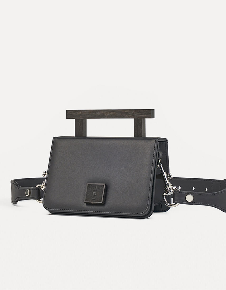 nb-s-black Шкіряна сумка Small Nicole Bag in Black LONA PRIST (LPR_NI-BA-S-Black)