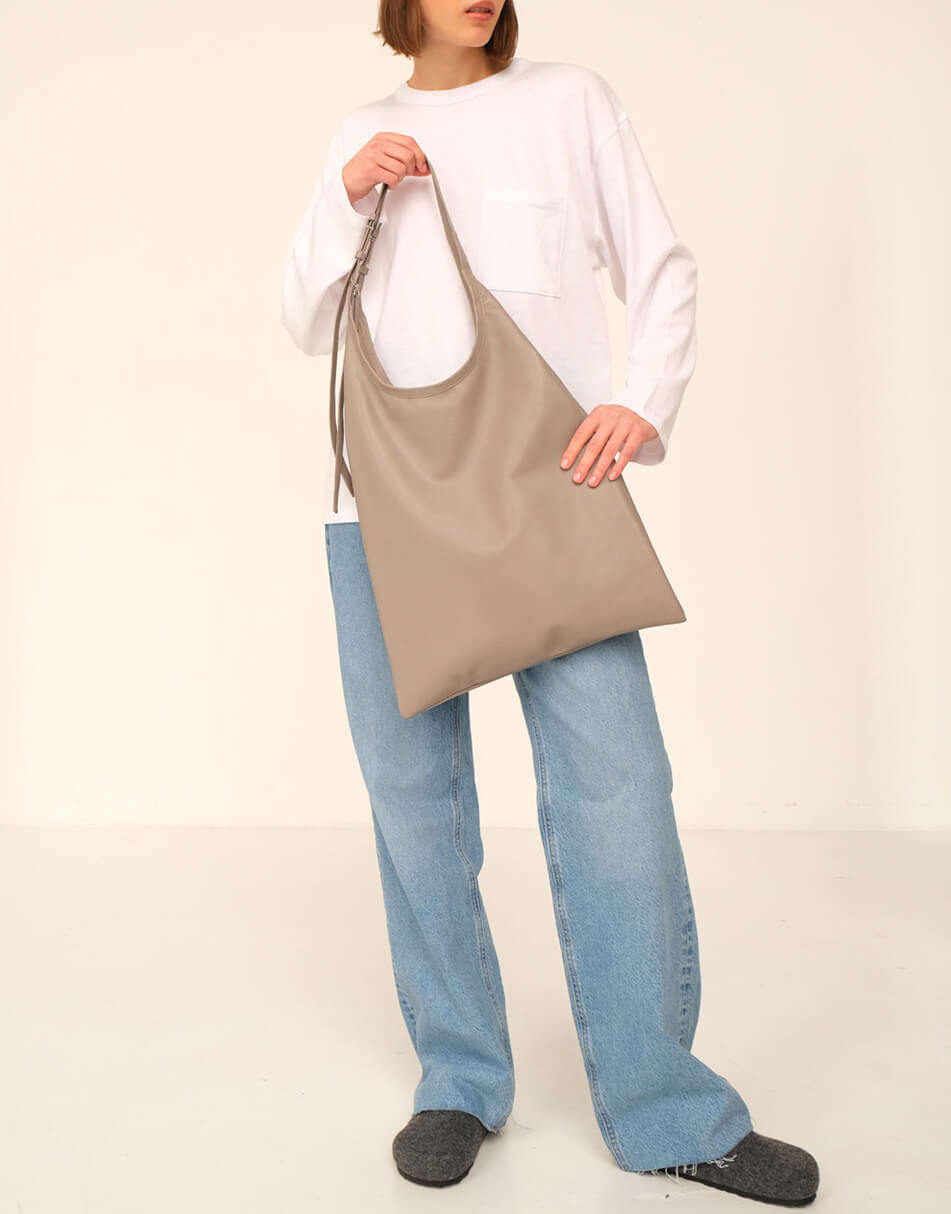 12434221 Шкіряна сумка La Poche Grand Grise ETAPE (ETP_La-Poche-Grand-Grise) - фото 2