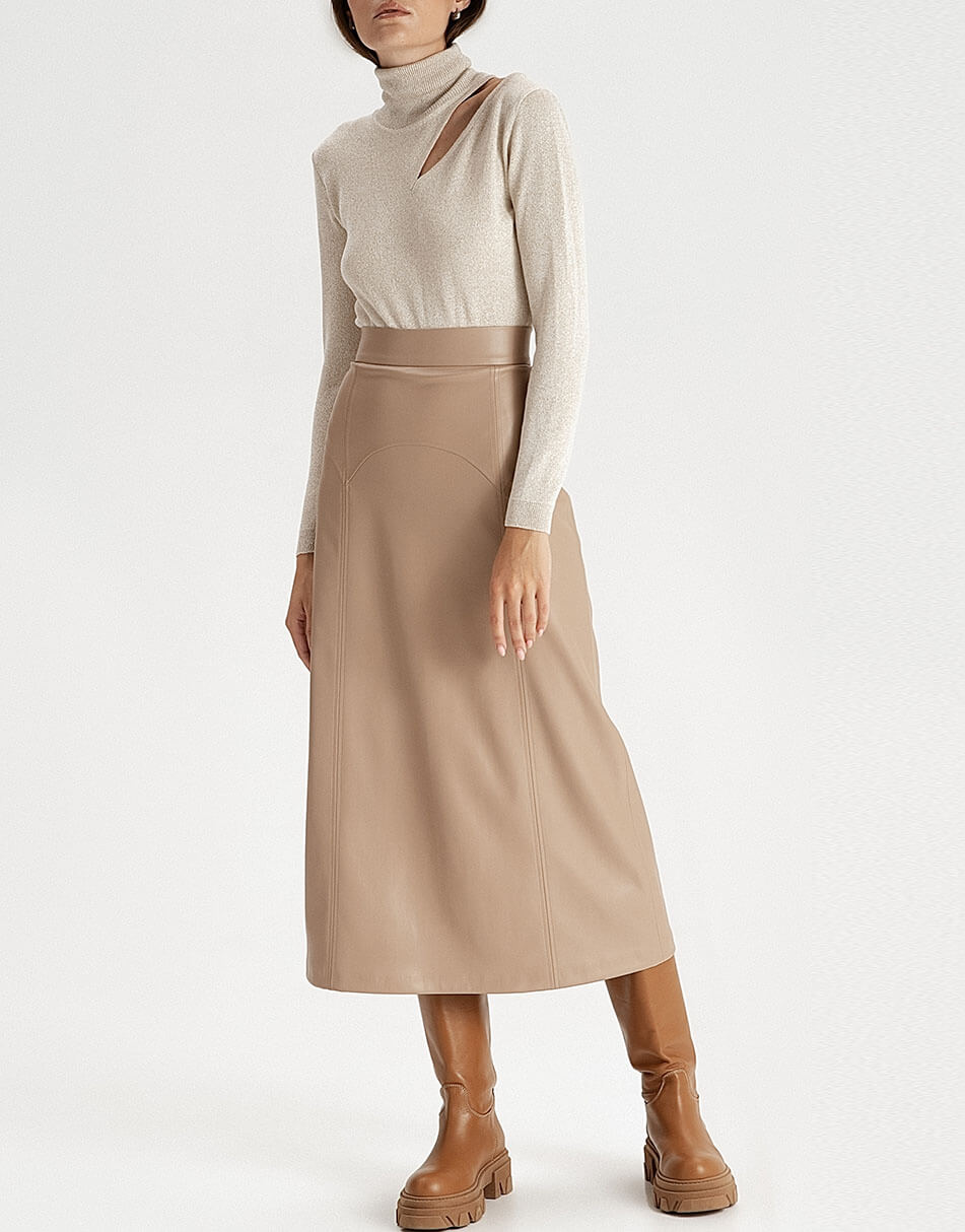 DSC_8273-Edit Спідниця міді з еко-шкіри beige WONDER (WNDR_fw21_elb_06)