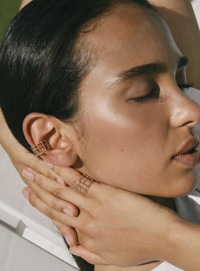 Кафф Grid RIMMART JEWELRY (RAJ_ERA-020)