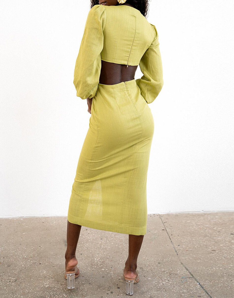 MY8021-2 (3) Лляна сукня Rumi MY x MY (MC_MY8021-2) - фото 2