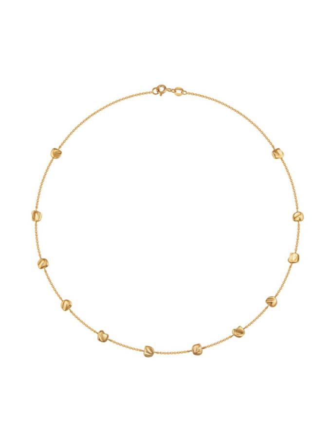 Кольє із жовтого золота RIMMART JEWELRY (RAJ_NRA-005)