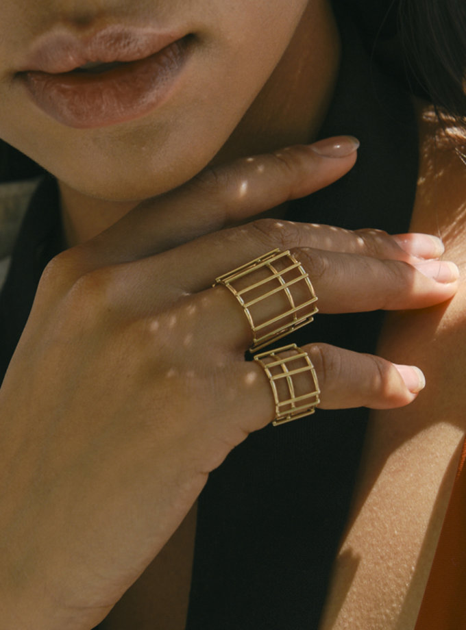 Каблучка-підвіска Grid RIMMART JEWELRY (RAJ_RRA-019)