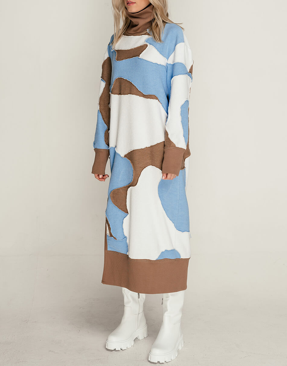 SE21-Dr-Leya-WBlBg (2) Бавовняна сукня 7/11 SEVEN ELEVEN (SE_SE21-Dr-Leya-WBlBg) - фото 2