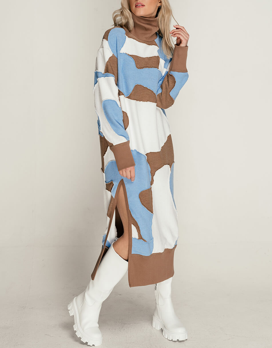 SE21-Dr-Leya-WBlBg (5) Бавовняна сукня 7/11 SEVEN ELEVEN (SE_SE21-Dr-Leya-WBlBg) - фото 5