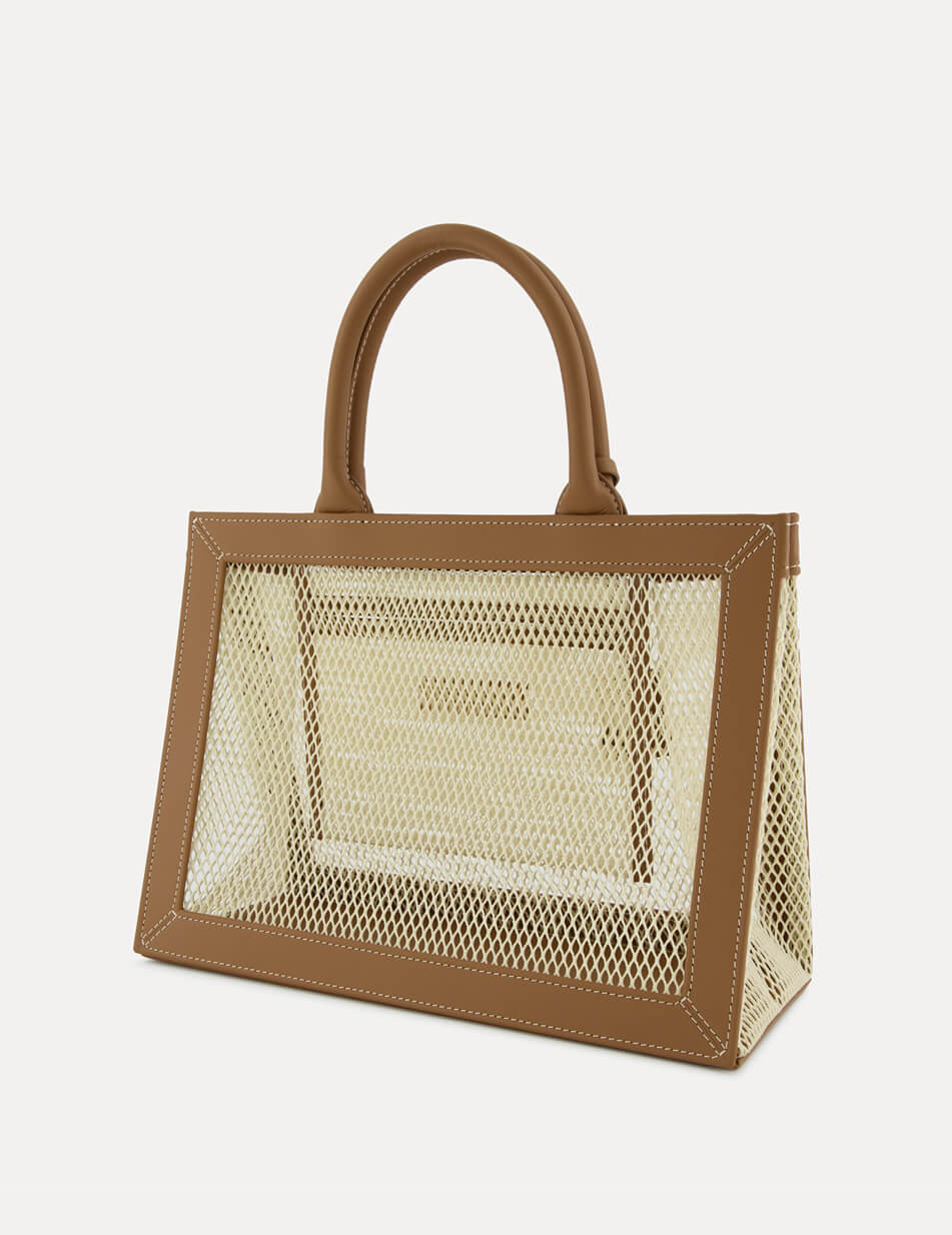 40 Шкіряна сумка 5x7 Net Bag LONA PRIST (LPR_5-7-N-B)