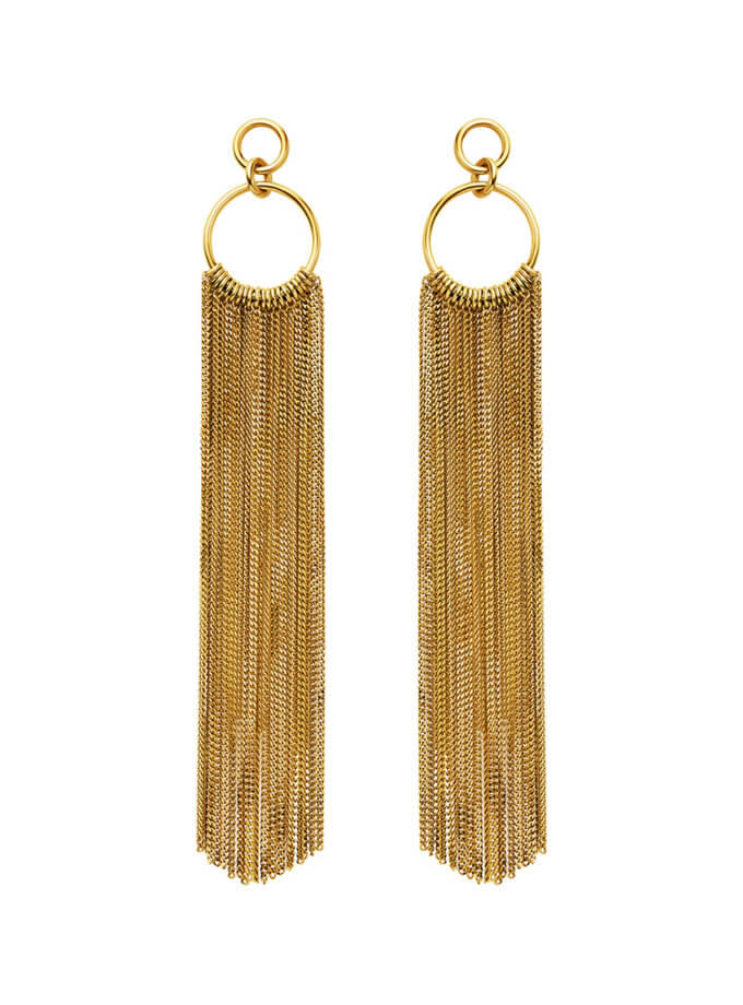 Сережки Waterfall yellow IVA JEWELRY (IVA_WG02)