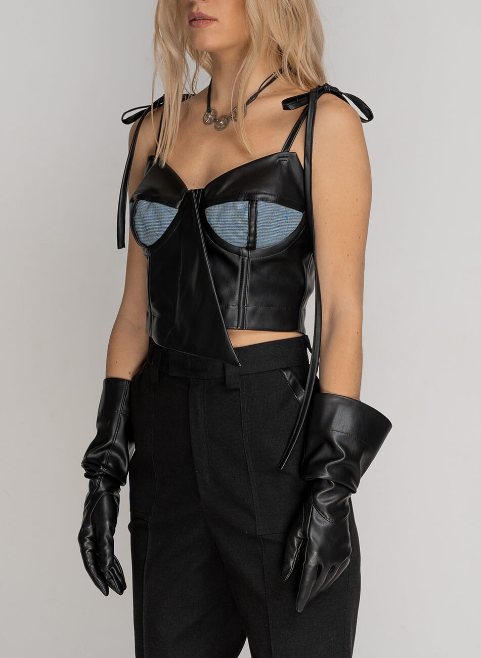 Lookbook_FW21-22_924 Корсет Fragali 7/11 SEVEN ELEVEN (SE_SE21-Cr-Fragali-B) - фото 2