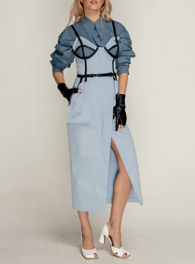 Бавовняний сарафан Cucur 7/11 SEVEN ELEVEN (SE_SE21-Sd-Cucur-Bl)