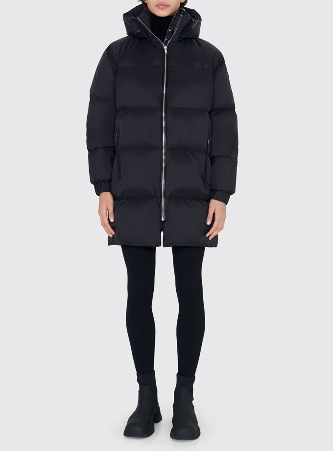 Пуховик Midi black MARCHI (MRCH_AW-21-2B) - фото 13