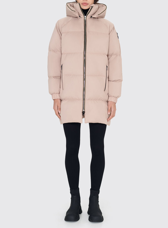 Пуховик Midi beige MARCHI (MRCH_AW-21-2) - фото 9