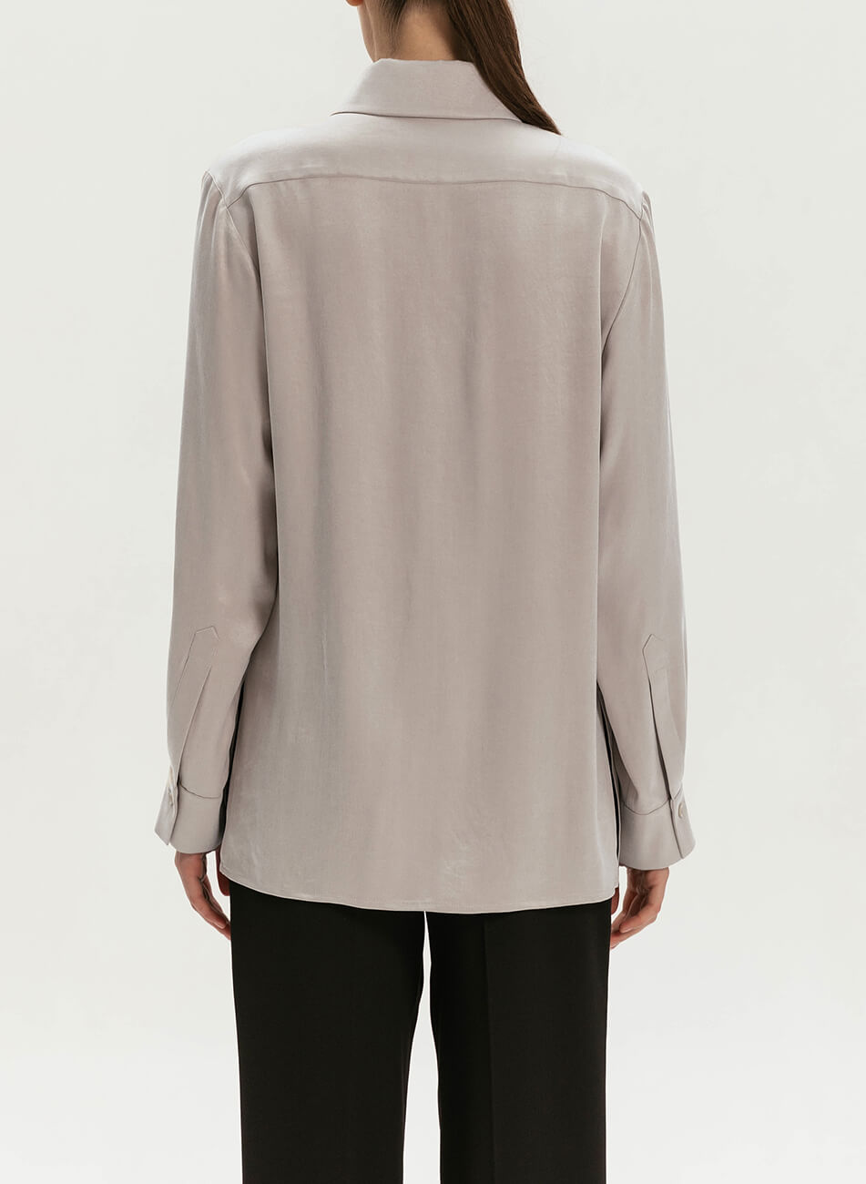 21029001 (3) Блуза прямого кроя SHAKO (SHKO_21029001) - фото 3