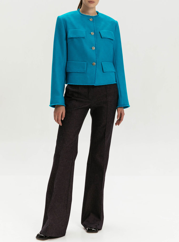 Джинси кльош зі стрілками SHAKO (SHKO_21030001)