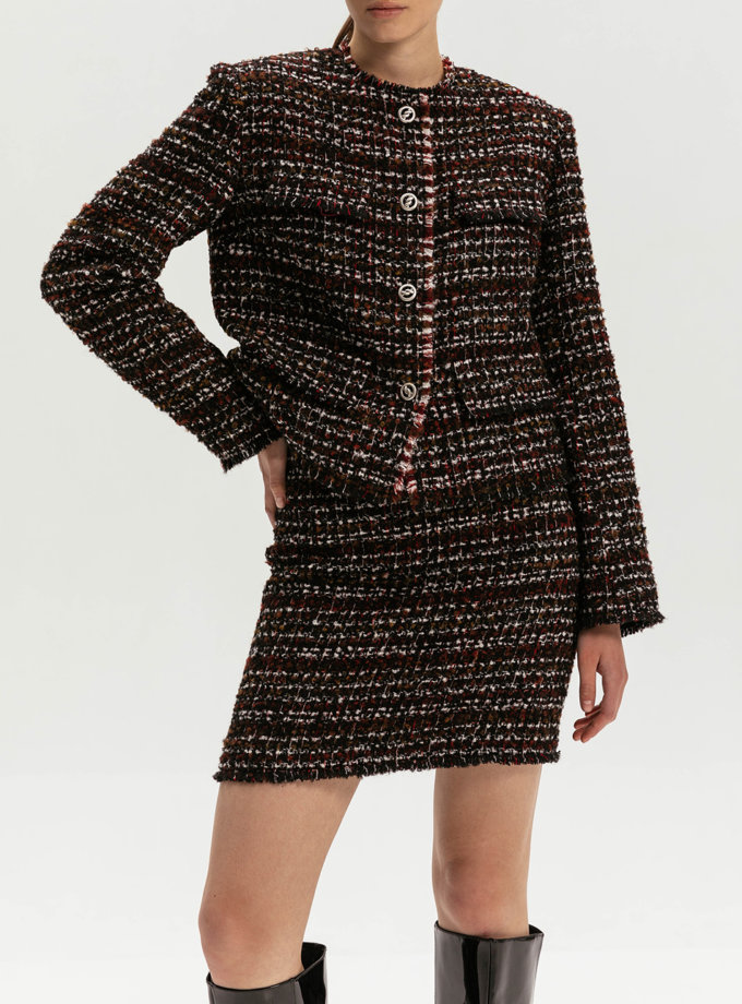 Спідниця міні у полоску SHAKO (SHKO_21036002)