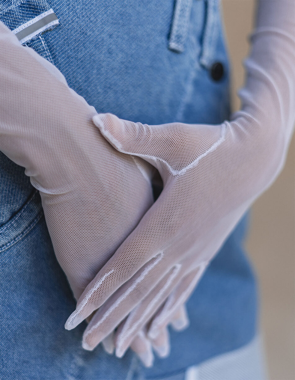 28 Рукавички довгі в сітку 7/11 SEVEN ELEVEN (SE_SE21GlMshW) - фото 7