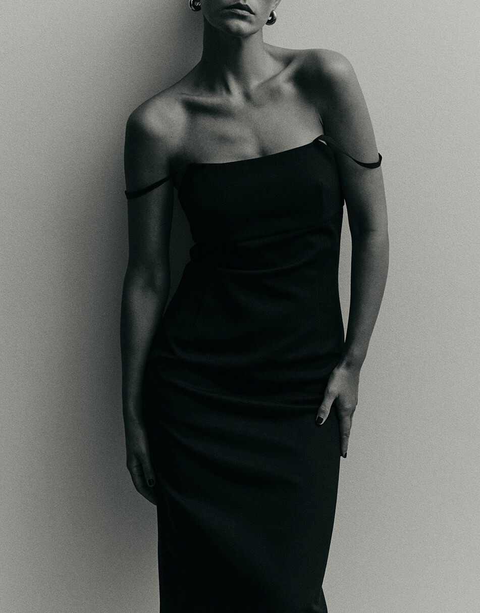 61 Сукня-футляр із бавовни NOMA STUDIO (NOMA_92021) - фото 4