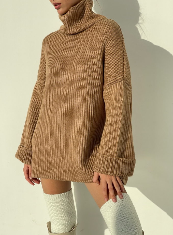 Светр з мериносової вовни FIORE BIANCO (FRBC_FBSOV03) - фото 7