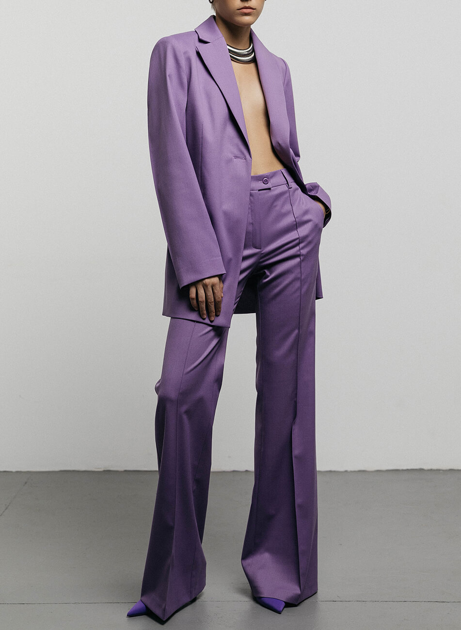 SHAKO-7703 Брюки кльош з вовни SHAKO (SHKO_21001008) - фото 5