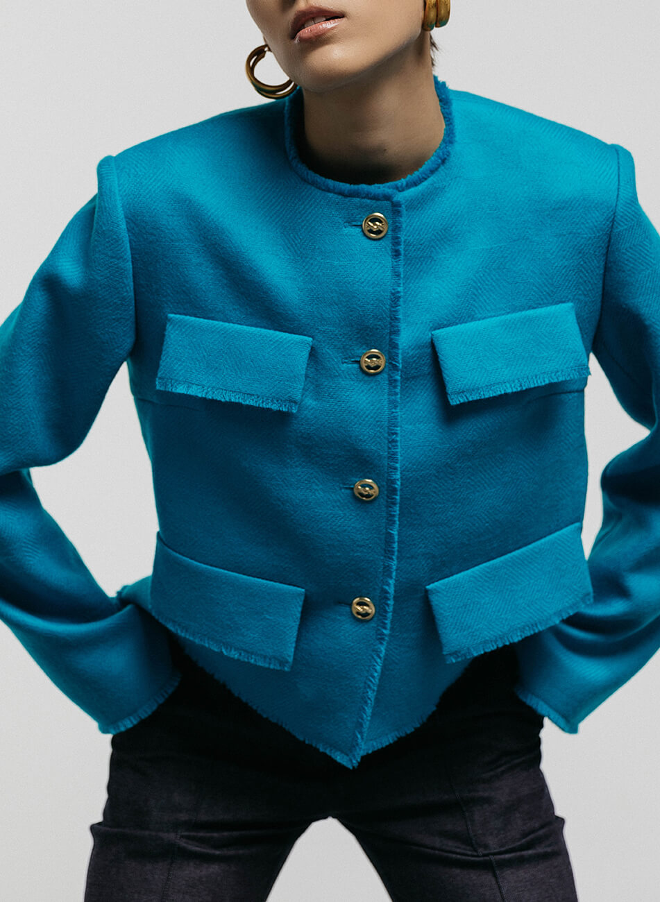 SHAKO-8201 Жакет з вовни SHAKO (SHKO_21032002) - фото 5