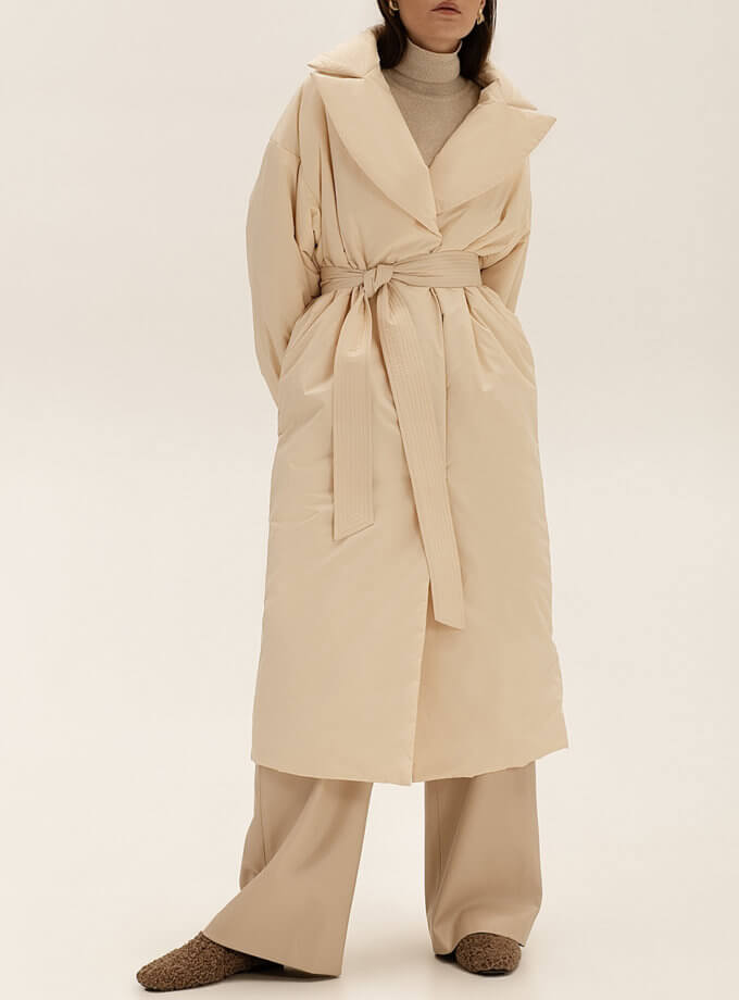 Пуховик з об'ємним коміром Milk WONDER (WNDR_fw21_fw22_plml_06) - фото 11