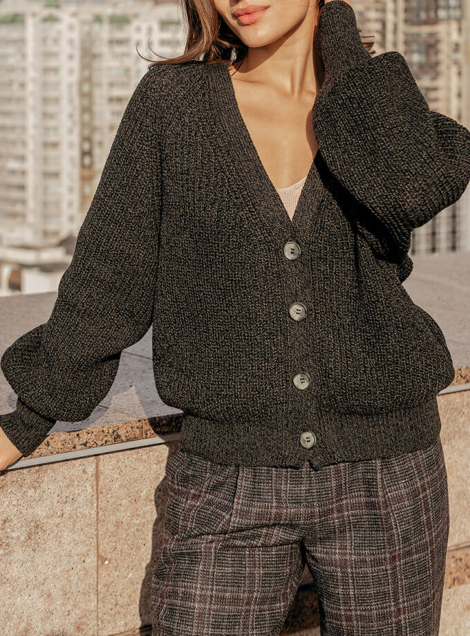 Кардиган Adele з вовни WKMF (WKMF_78_1) - фото 7