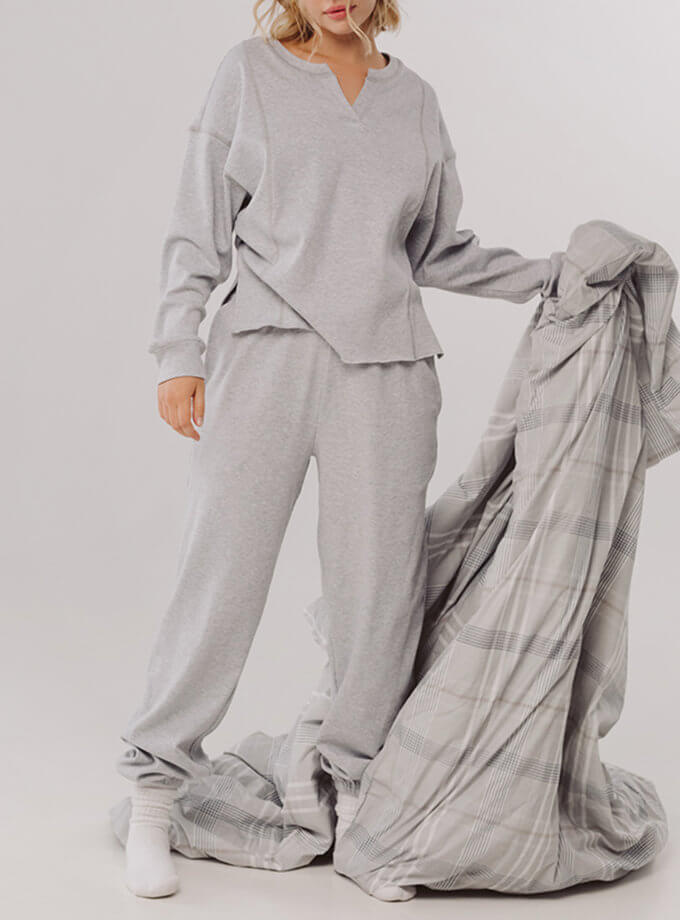 Комплект у рубчик з необробленим краєм BALCONY GARMENT (BLCGR_BLCN_880_881) - фото 15