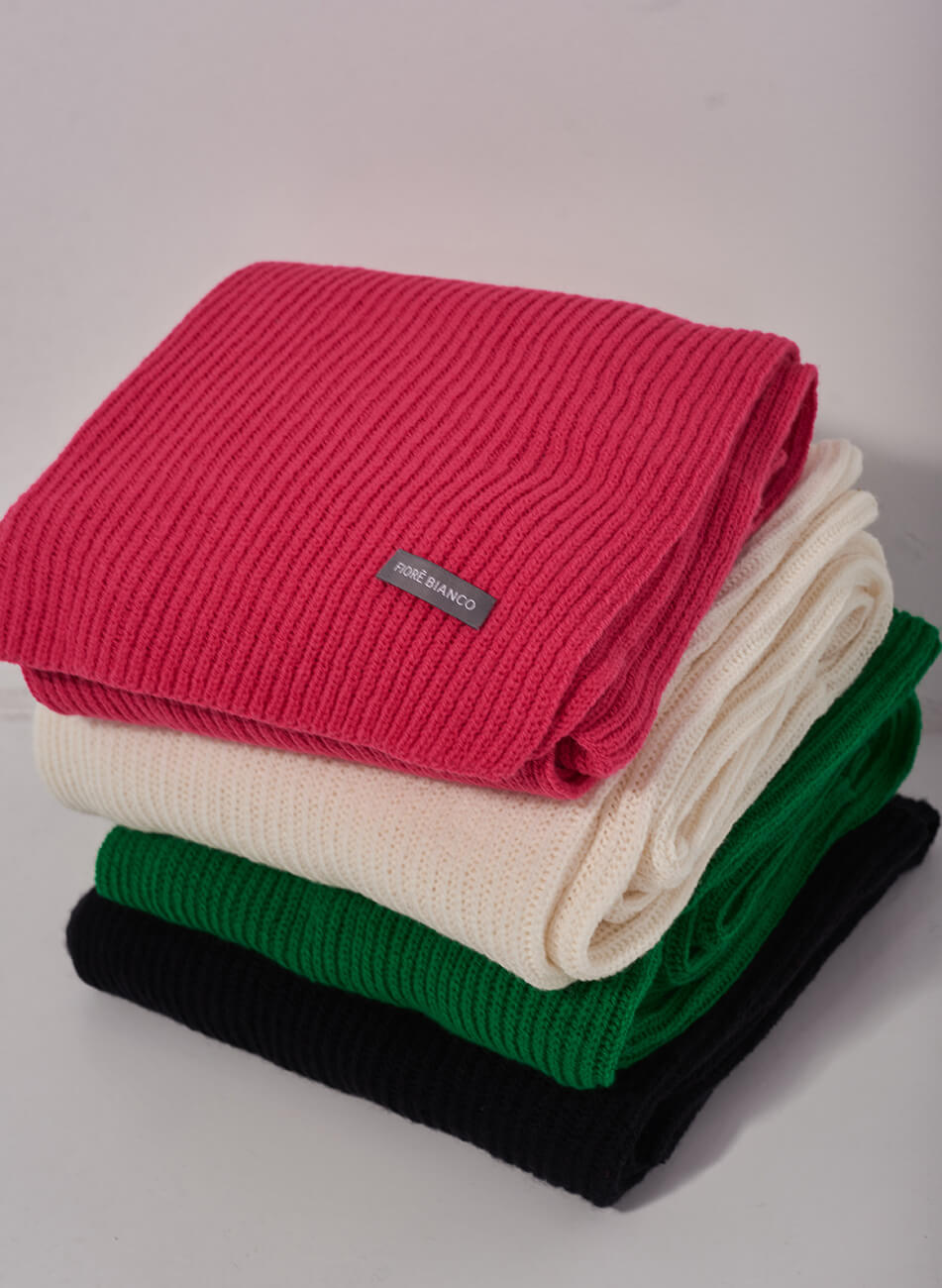 04661E86-A873-458A-88F1-E15E5C0B326E Шарф з вовни мериноса FIORE BIANCO (FRBC_FBscarf__strowberry) - фото 12