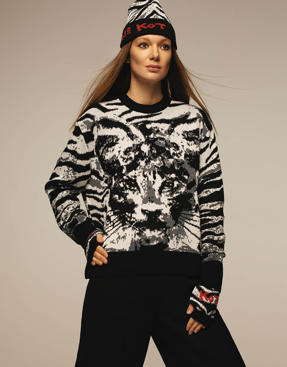 2256_2255_2257 Шапка с принтом L.A.B BY TERNOVSKAYA (LAB_2256) - фото 3