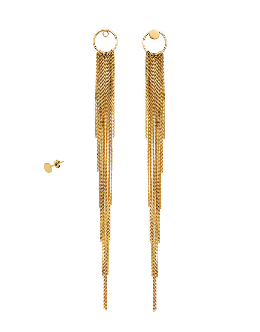 9.1 Сережки Сonstructor yellow IVA JEWELRY (IVA_KG01) - фото 6