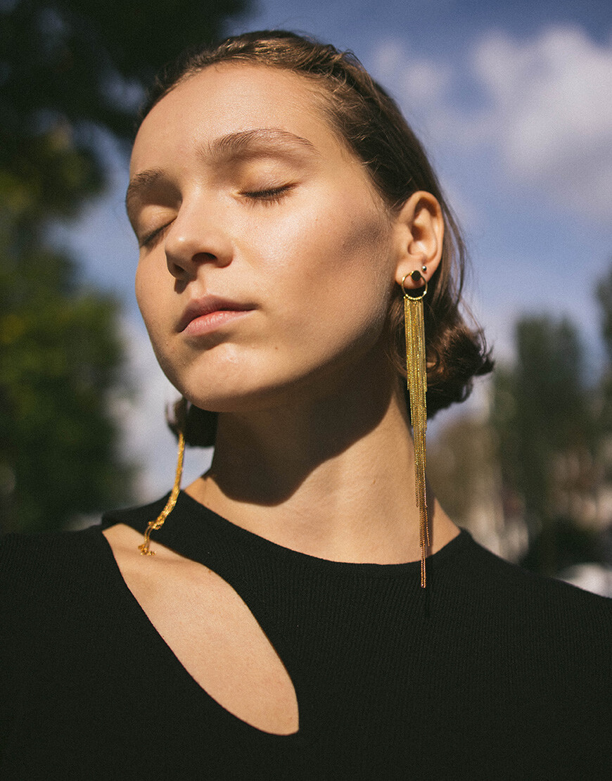 IMG_132 Сережки Сonstructor yellow IVA JEWELRY (IVA_KG01) - фото 8