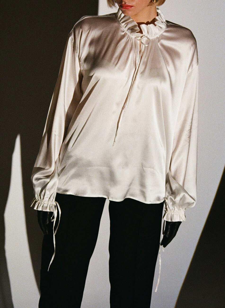 IR_PD21_BS_002 (1) Блуза з шовку IRARO (IRRO_IR_PD21_BS_002) - фото 3