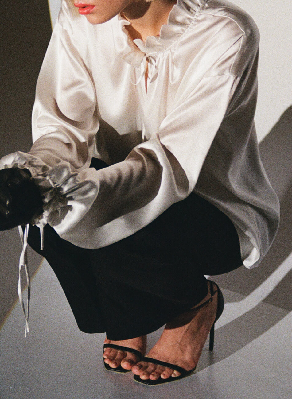 IR_PD21_BS_002 (3) Блуза з шовку IRARO (IRRO_IR_PD21_BS_002) - фото 4