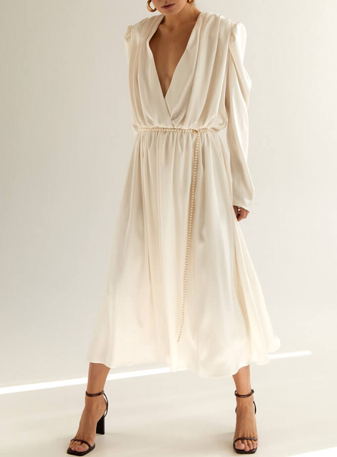 Сукня з перловим поясом KOLOSOVA (KLSV_AKxDS_FW_2021_36) - фото 31