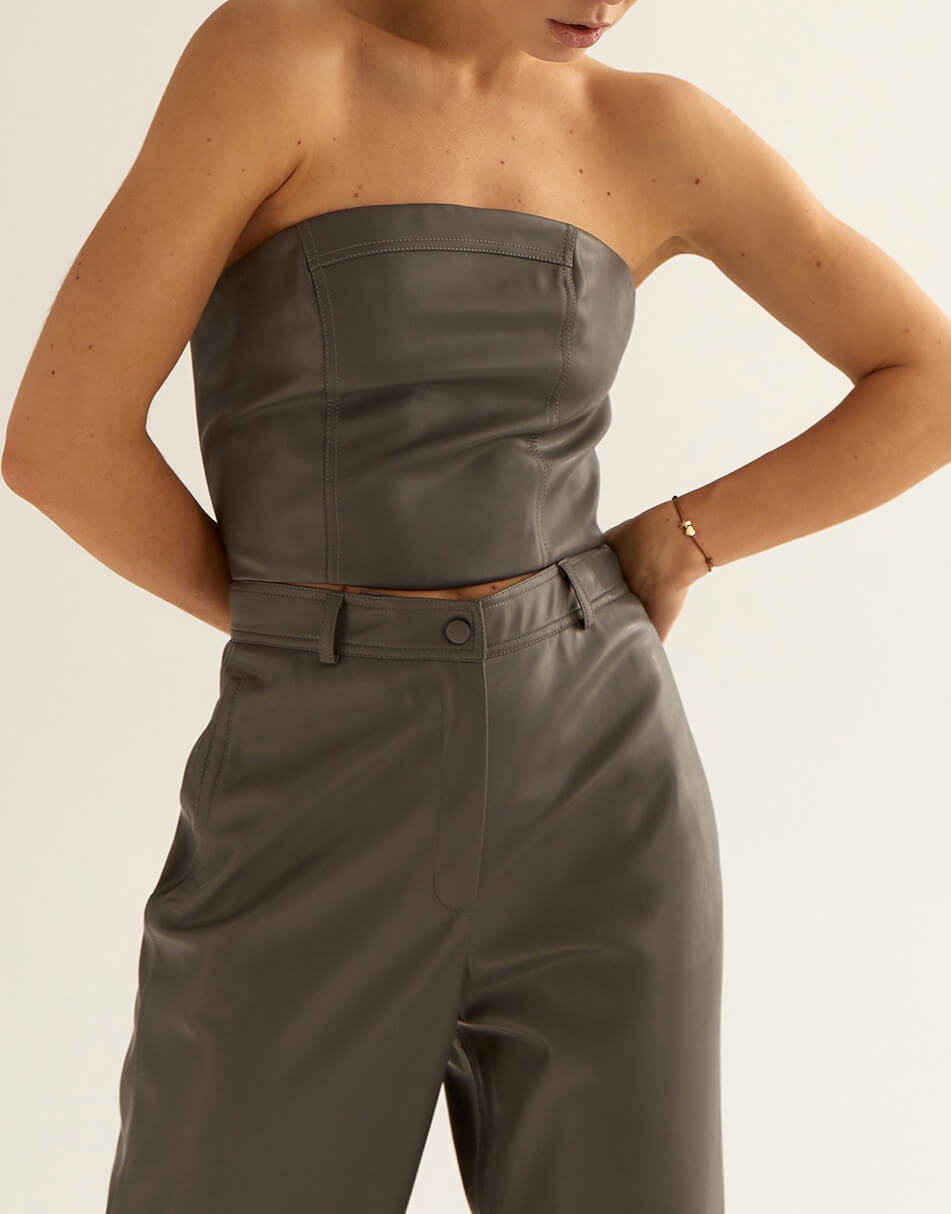 KLSV_AKxDS_FW_2021_42 (1) Корсет з еко-шкіри gray KOLOSOVA (KLSV_AKxDS_FW_2021_42)