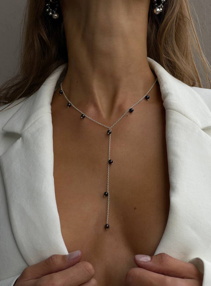 Ланцюжок-краватка Aurora SOLAR SILVER (SLSR_SSN_031)