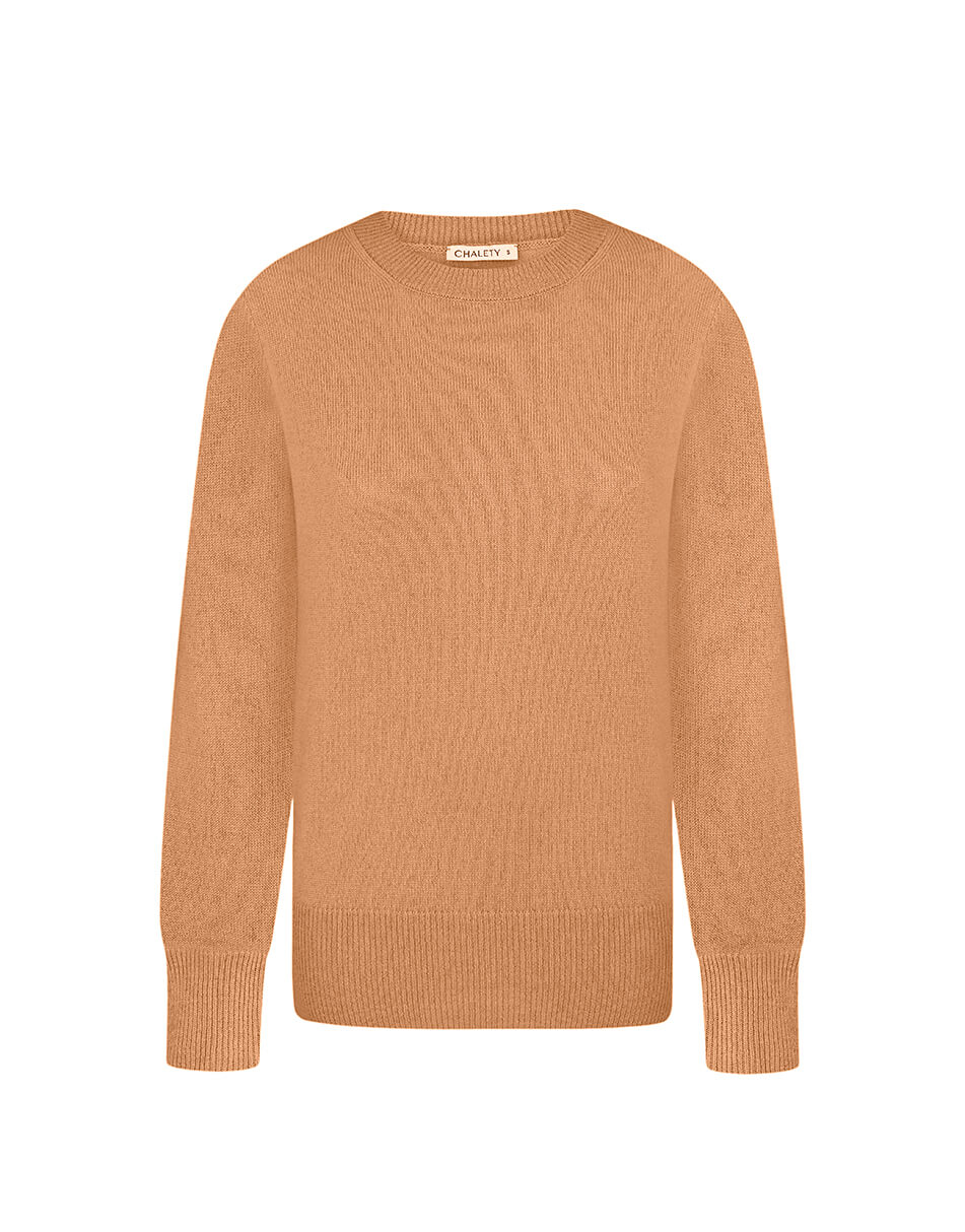 Loano (2) Светр із кашеміру CHALETY (CHLT_Loano_Sweater_Beige) - фото 2