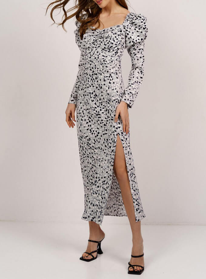 Сукня міді з розрізом Rebecca MY x MY (MC_MY6122-1)