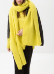 Шарф з вовни мериноса FIORE BIANCO (FRBC_FBscarf_lemon)