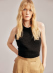 Трикотажний топ з бавовни чорний L.A.B BY TERNOVSKAYA (LAB_2329)