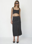 Спідниця міді з розрізом NOMA STUDIO (NOMA_62022)
