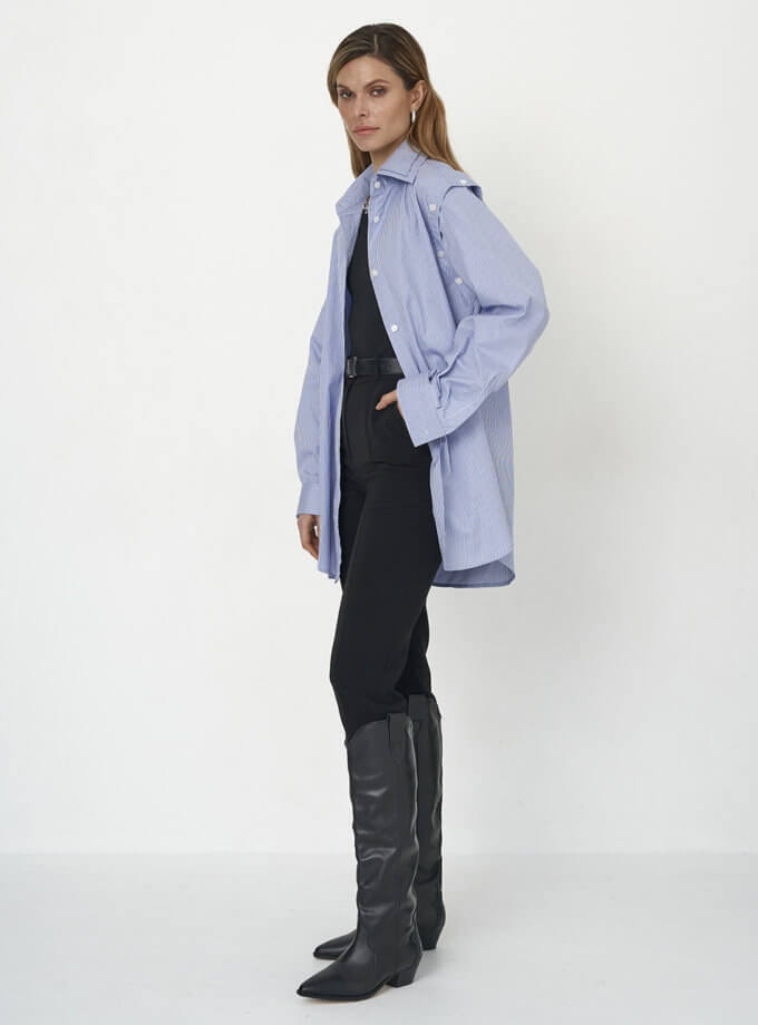 Сорочка-трансформер з бавовни NOMA STUDIO (NOMA_112022)