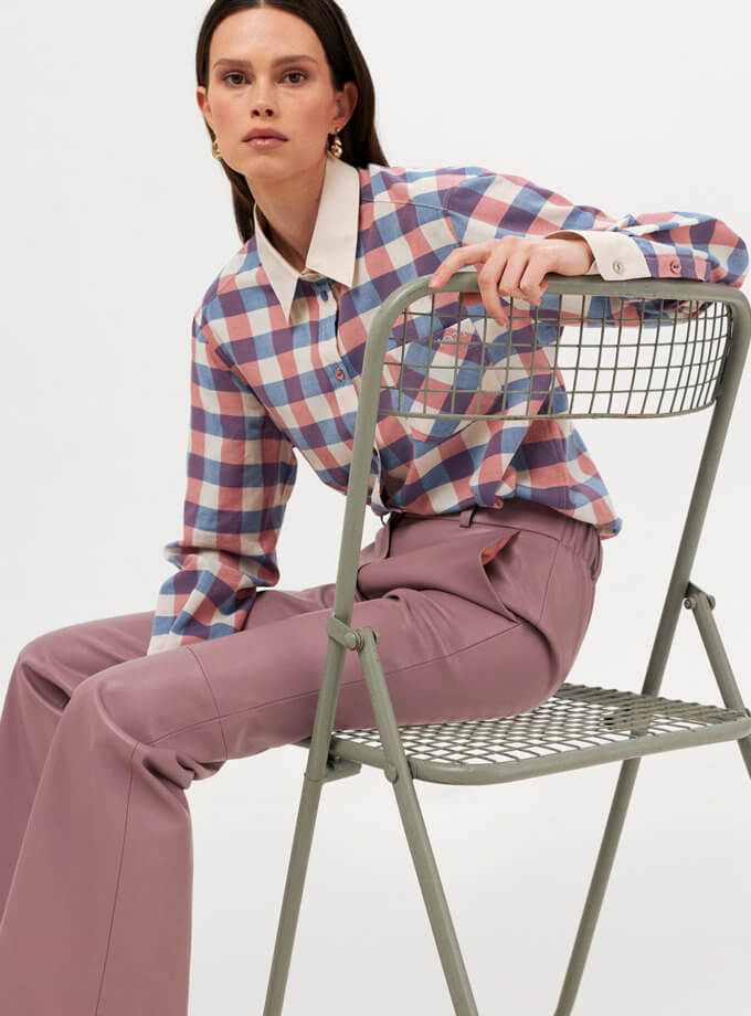 Брюки з еко-шкіри IAM (IAM_05eco02)