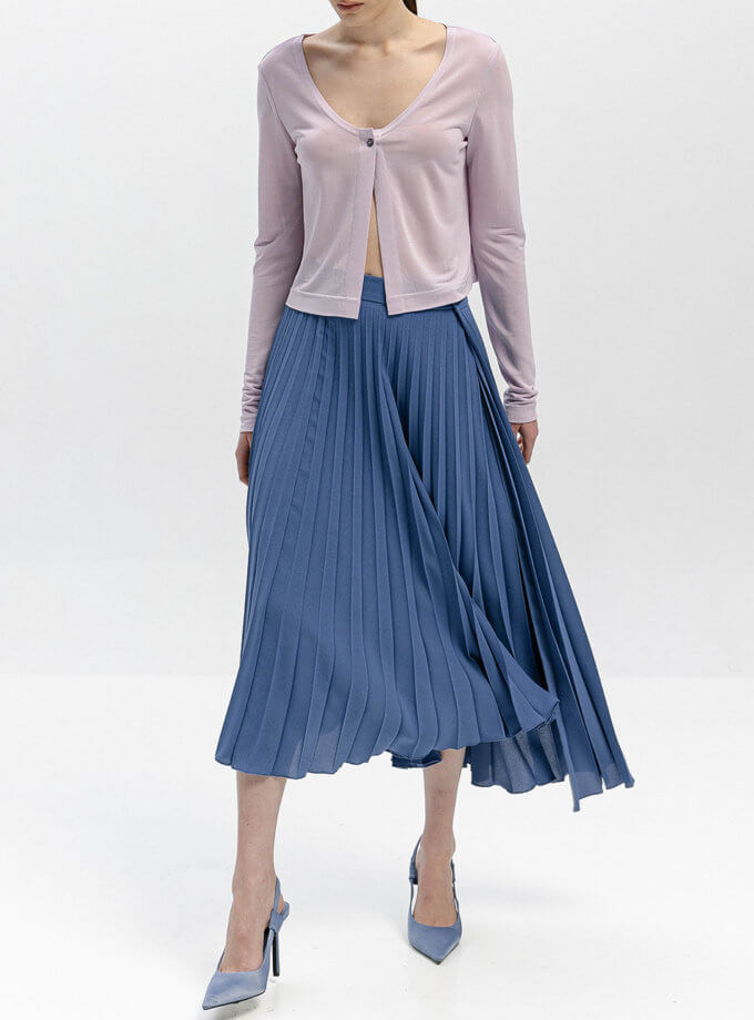 Спідниця-плісе на запах SHAKO (SHKO_20001001)