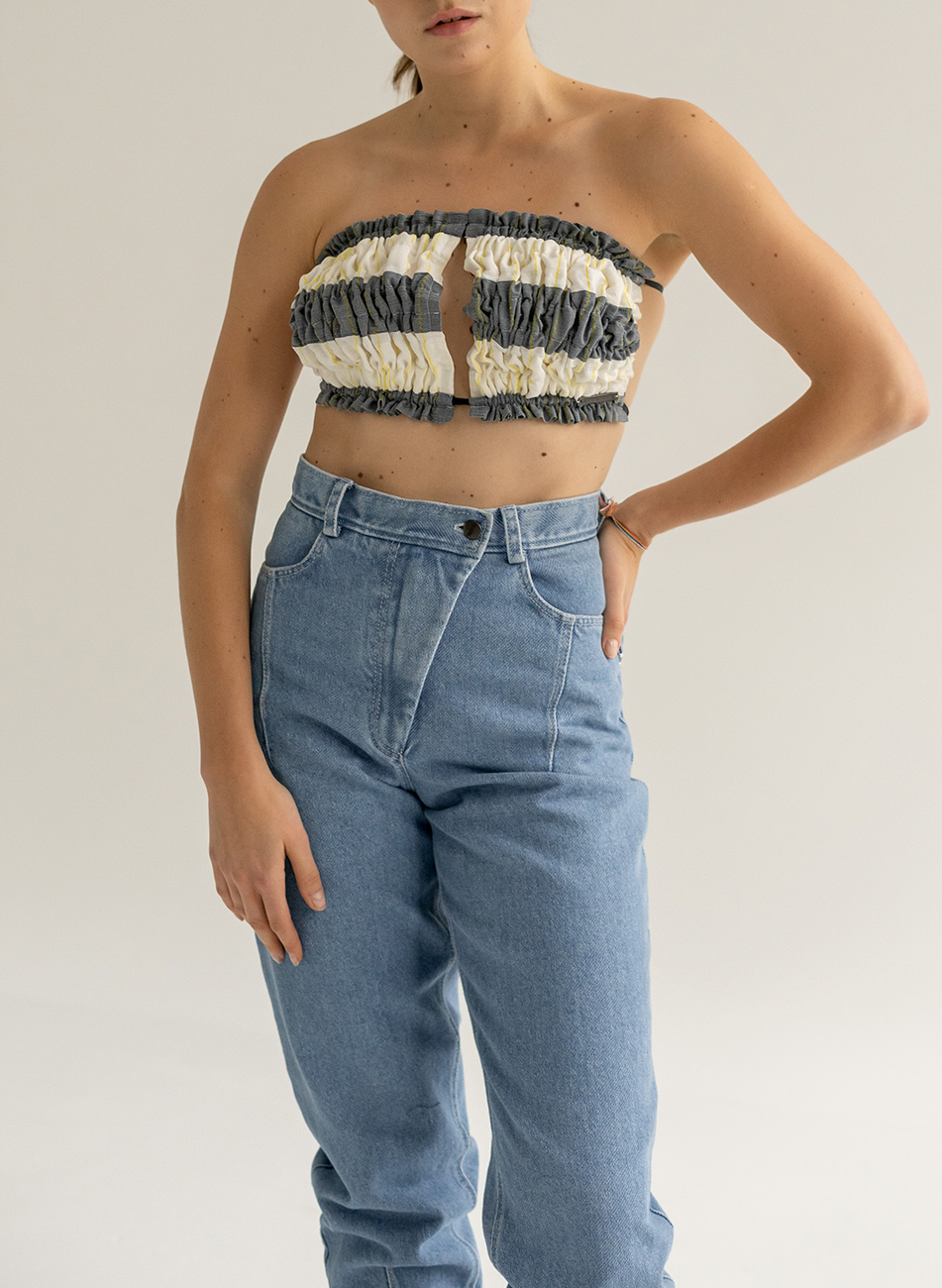 Seven_Eleven_pre_SS_22_192 Кроп-топ Шторки 7/11 SEVEN ELEVEN (SE_SE22TpJlz) - фото 4