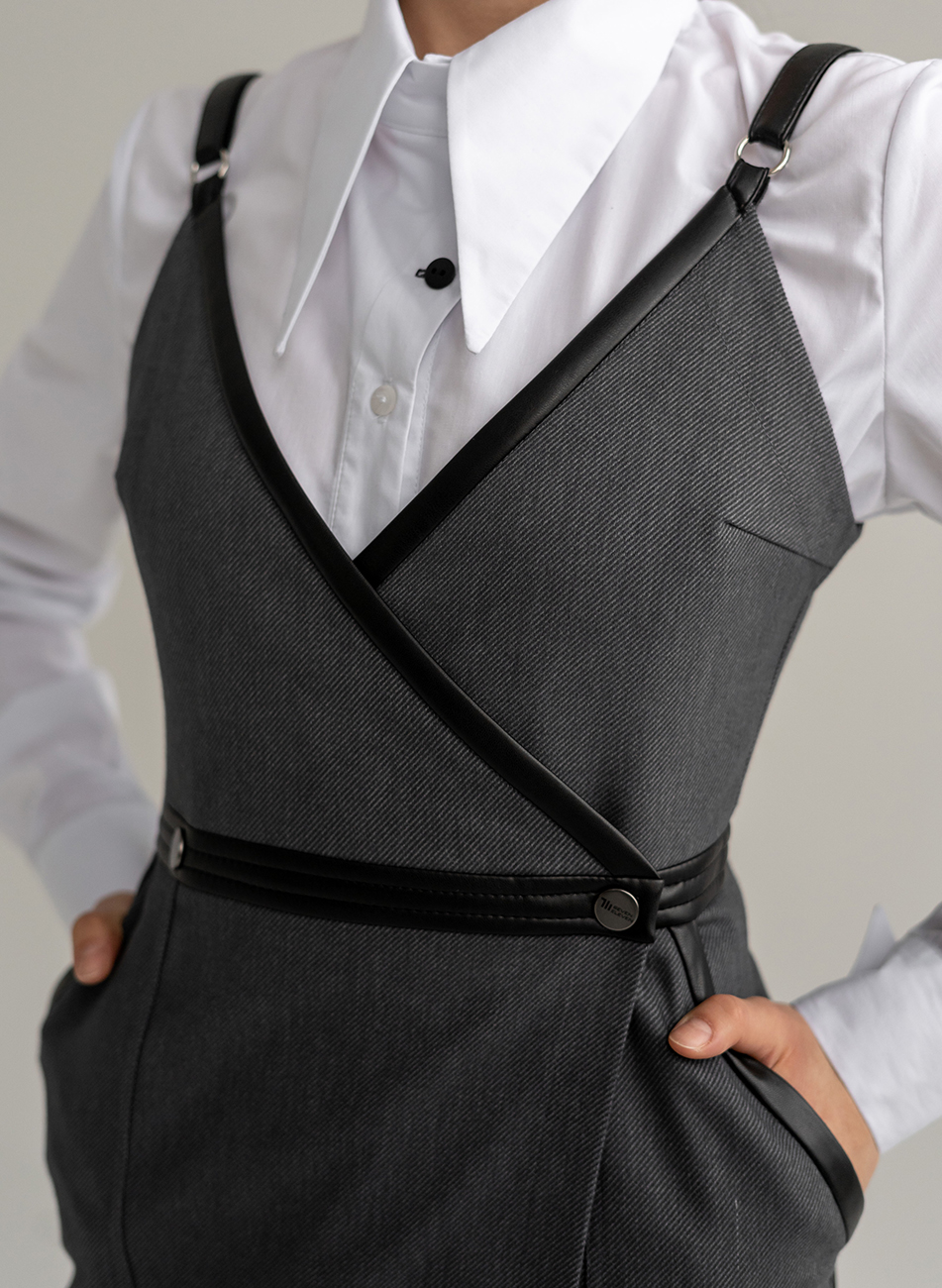 Seven_Eleven_pre_SS_22_353 Сарафан на запах 7/11 SEVEN ELEVEN (SE_SE21SrfnG) - фото 4