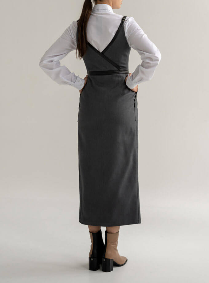 Сарафан на запах 7/11 SEVEN ELEVEN (SE_SE21SrfnG)