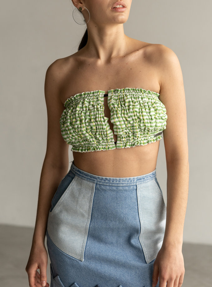 Кроп-топ Шторки 7/11 SEVEN ELEVEN (SE_SE22TpJlzGr)