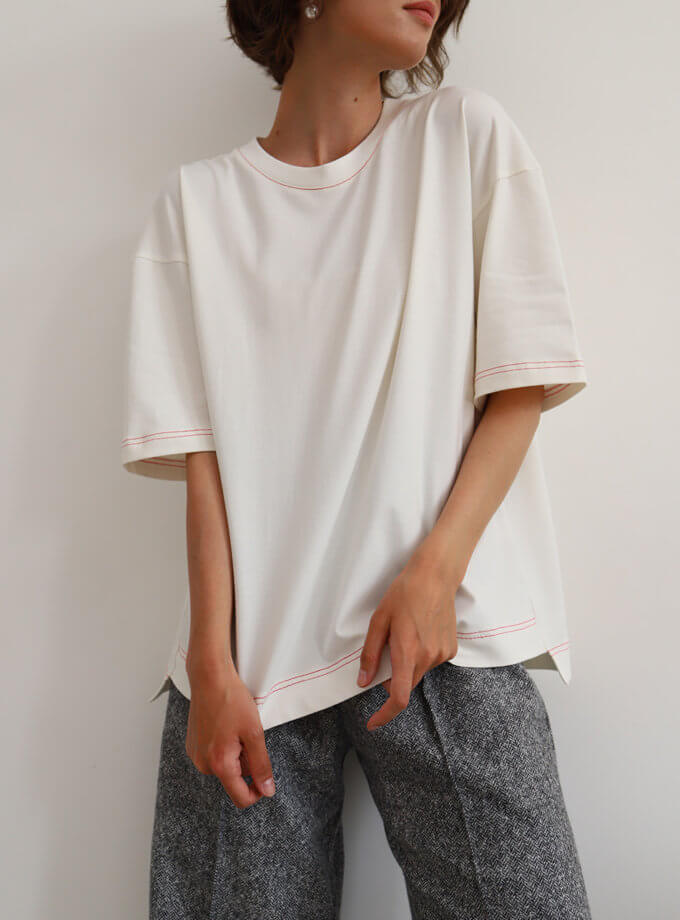 Футболка з бавовни IRARO (IRRO_IR_ND22_TW_013) - фото 15